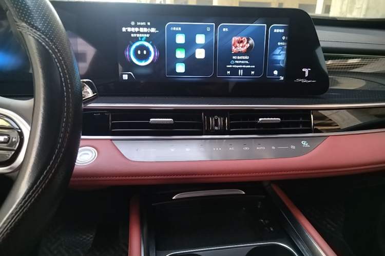 Used Chery Tiggo 7 PLUS 2023 Revised Version 1.6 TGDI DCT Prestige Edition Audio And AC Panel