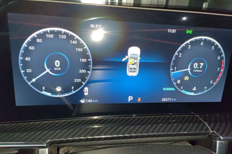 Used Chery Tiggo 7 PLUS 2023 Revised Version 1.6 TGDI DCT Prestige Edition Instrument Cluster