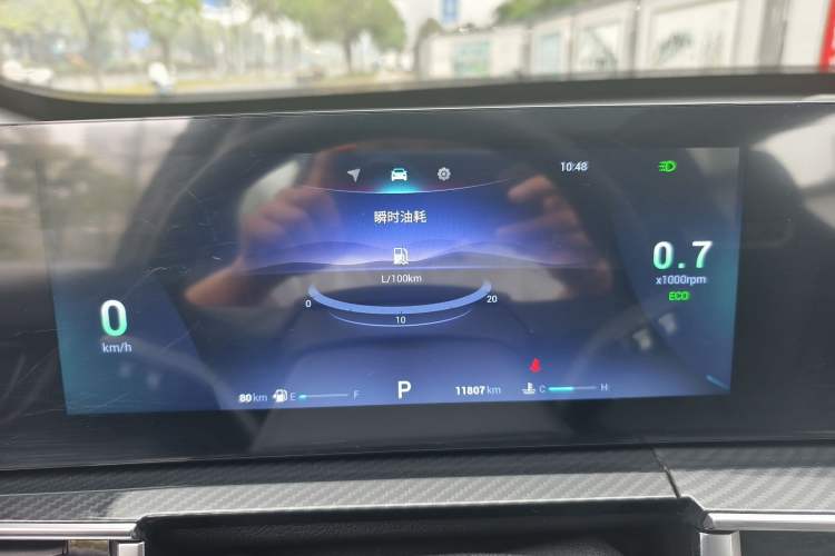 Used Chery Tiggo 7 PLUS 2023 Champion Edition 1.5 TGDI DCT Luxury Model Odometer Close Up