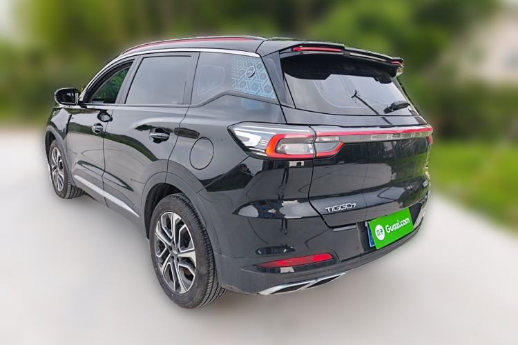 Used Chery Tiggo 7 PLUS 2023 Facelift 1.6 TGDI DCT Luxury Model Rear Left 45 Deg