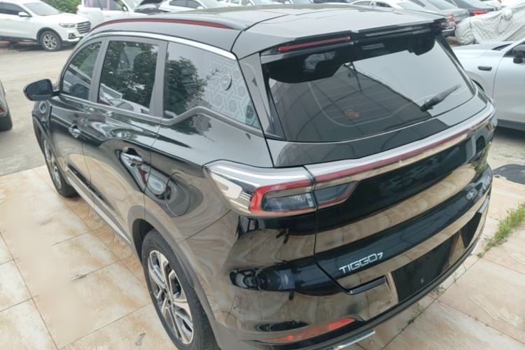 Used Chery Tiggo 7 PLUS 2023 Facelift 1.6 TGDI DCT Luxury Model Rear Left 45 Deg