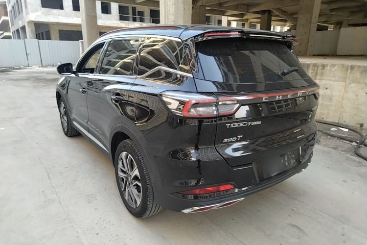 Used Chery Tiggo 7 PLUS 2023 Revised Version 1.6 TGDI DCT Prestige Edition Rear Left 45 Deg
