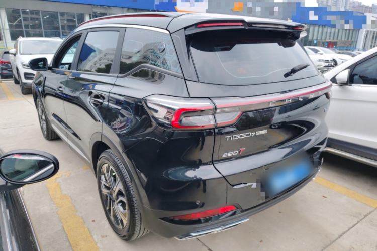Used Chery Tiggo 7 PLUS 2023 Champion Edition 1.6 TGDI DCT Extraordinary Version Rear Left 45 Deg