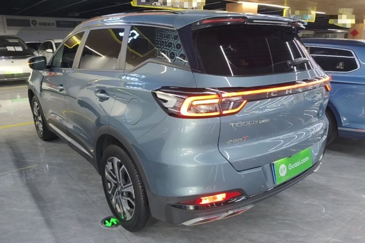 Used Chery Tiggo 7 PLUS 2023 1.6 TGDI DCT Luxury Model Rear Left 45 Deg
