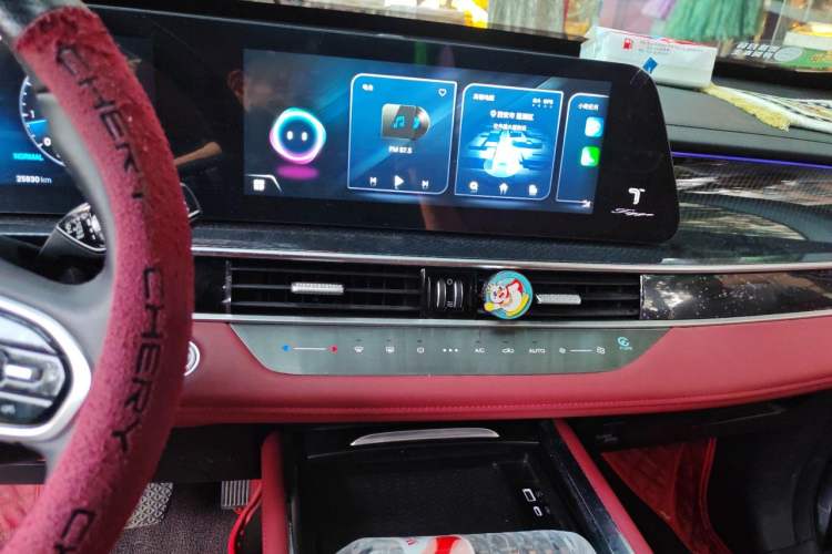 Used Chery Tiggo 7 PLUS 2023 1.6 TGDI DCT Prestige Edition Audio And AC Panel