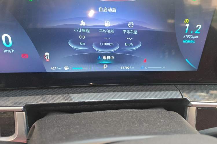 Used Chery Tiggo 7 PLUS 2023 1.6 TGDI DCT Flagship Version Odometer Close Up