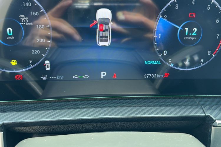 Used Chery Tiggo 7 PLUS 2023 1.6 TGDI DCT Prestige Edition Odometer Close Up