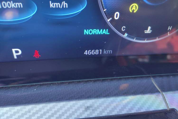 Used Chery Tiggo 7 PLUS 2023 1.6 TGDI DCT Prestige Edition Odometer Close Up