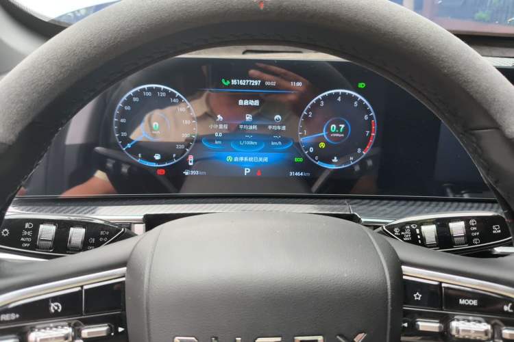 Used Chery Tiggo 7 PLUS 2023 Champion Edition 1.6 TGDI DCT Extraordinary Version Odometer Close Up