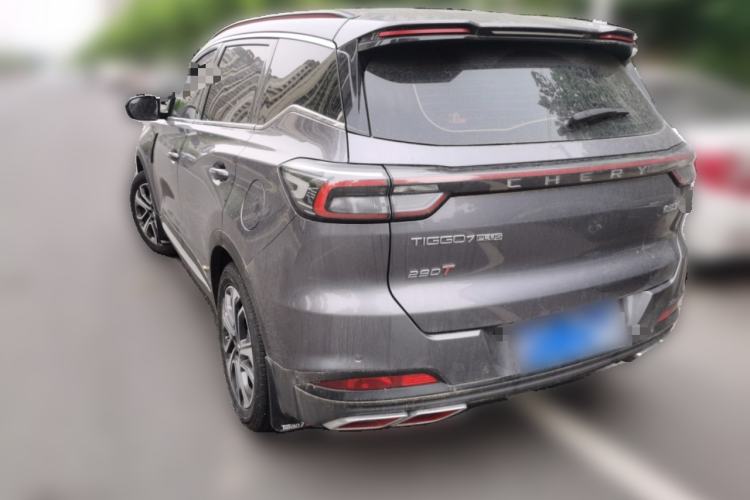 Used Chery Tiggo 7 PLUS 2023 Facelift 1.6 TGDI DCT Luxury Model Rear Left 45 Deg
