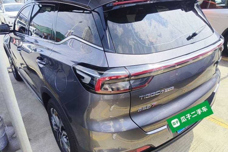 Used Chery Tiggo 7 PLUS 2023 1.6 TGDI DCT Prestige Edition Rear Left 45 Deg