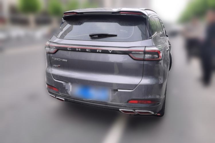 Used Chery Tiggo 7 PLUS 2023 Facelift 1.6 TGDI DCT Luxury Model Rear Right 45 Deg