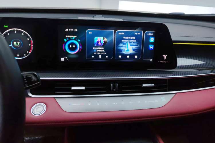 Used Chery Tiggo 7 PLUS 2023 Facelift 1.6 TGDI DCT Luxury Model Audio And AC Panel