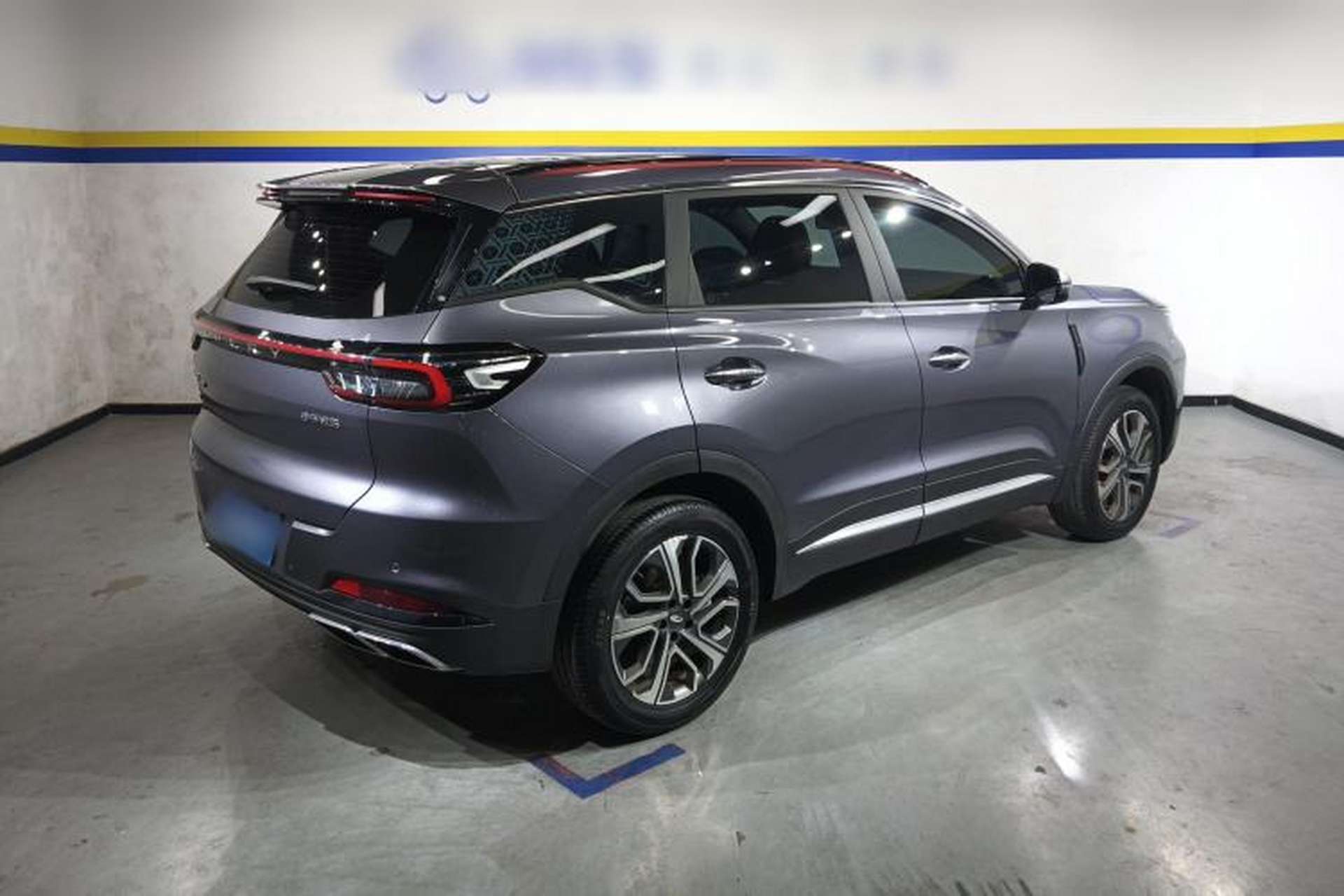 Used Chery Tiggo 7 PLUS 2023 Facelift 1.6 TGDI DCT Luxury Model Rear Right 45 Deg