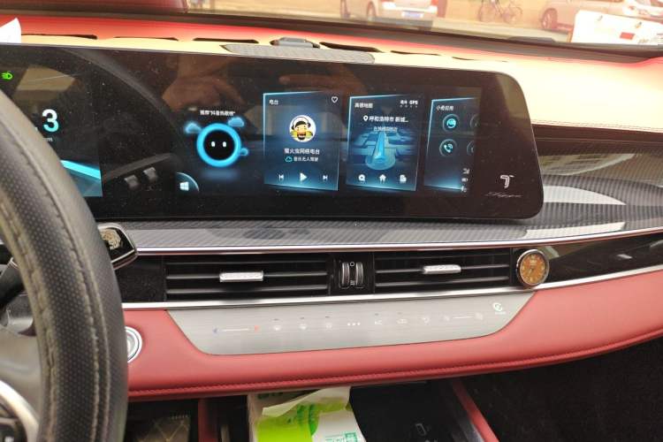 Used Chery Tiggo 7 PLUS 2023 Facelift 1.6 TGDI DCT Luxury Model Audio And AC Panel