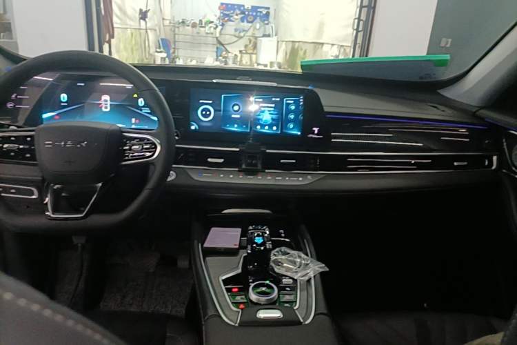 Used Chery Tiggo 7 PLUS 2023 Revised Version 1.6 TGDI DCT Prestige Edition Audio And AC Panel