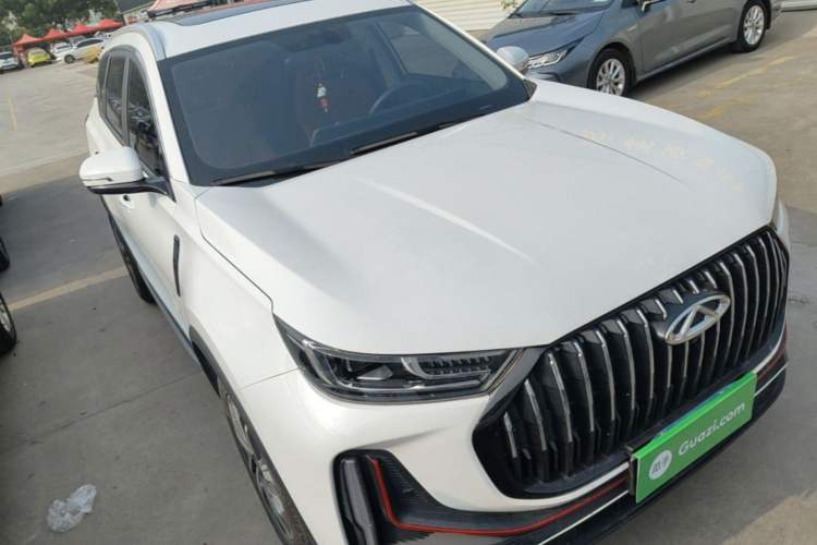 Used Chery Tiggo 7 PLUS 2023 Champion Edition 1.5TGDI DCT Prestige Model Front Right 45 Deg