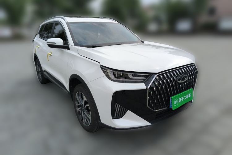 Used Chery Tiggo 7 PLUS 2023 Revised Version 1.6 TGDI DCT Prestige Edition Front Right 45 Deg