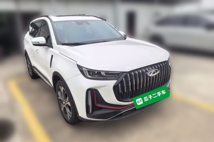 Used Chery Tiggo 7 PLUS 2023 Revised 1.6 TGDI DCT Flagship Edition Front Right 45 Deg
