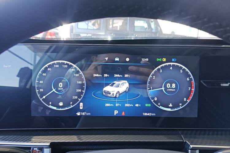 Used Chery Tiggo 7 PLUS 2023 Champion Edition 1.5 TCI CVT Extraordinary Version Instrument Cluster