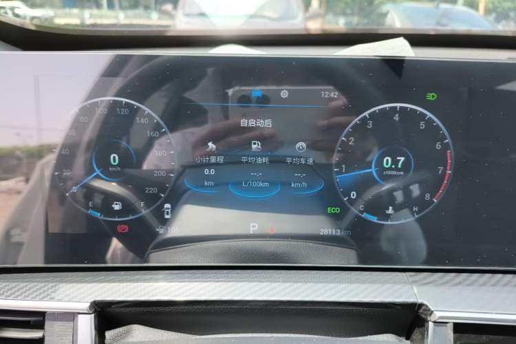Used Chery Tiggo 7 PLUS 2023 Champion Edition 1.6 TGDI DCT Extraordinary Version Instrument Cluster