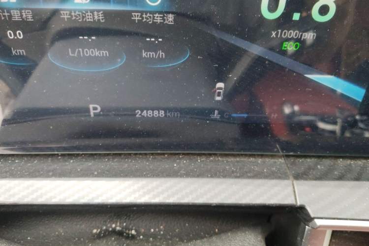 Used Chery Tiggo 7 PLUS 2023 Champion Edition 1.6 TGDI DCT Extraordinary Version Odometer Close Up