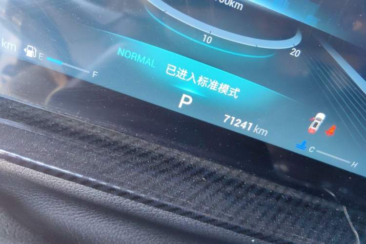 Used Chery Tiggo 7 PLUS 2023 1.6 TGDI DCT Luxury Model Odometer Close Up