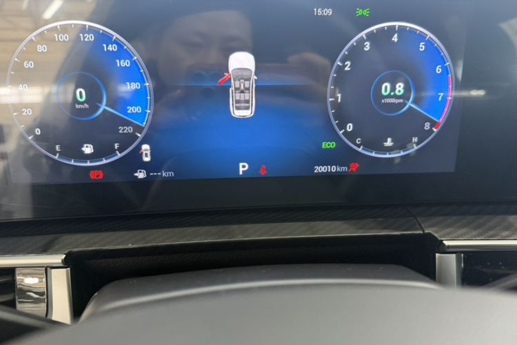 Used Chery Tiggo 7 PLUS 2023 Champion Edition 1.5 TCI CVT Extraordinary Version Odometer Close Up