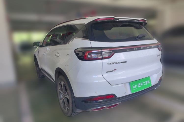 Used Chery Tiggo 7 PLUS 2023 1.6 TGDI DCT Flagship Version Rear Left 45 Deg