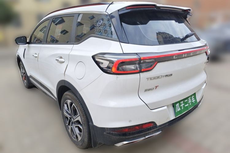 Used Chery Tiggo 7 PLUS 2023 Facelift 1.6 TGDI DCT Luxury Model Rear Left 45 Deg