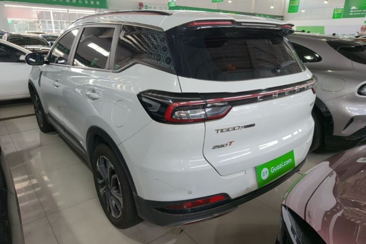 Used Chery Tiggo 7 PLUS 2023 Facelift 1.6 TGDI DCT Luxury Model Rear Left 45 Deg