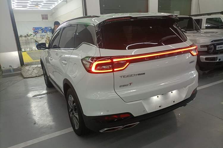 Used Chery Tiggo 7 PLUS 2023 Revised Version 1.6 TGDI DCT Prestige Edition Rear Left 45 Deg