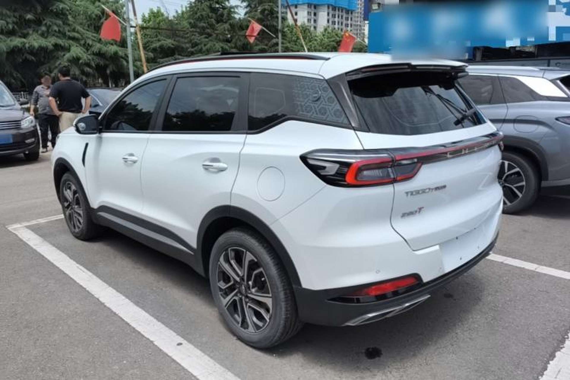 Used Chery Tiggo 7 PLUS 2023 Champion Edition 1.6 TGDI DCT Extraordinary Version Rear Left 45 Deg