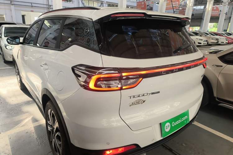 Used Chery Tiggo 7 PLUS 2023 Champion Edition 1.5 TCI CVT Extraordinary Version Rear Left 45 Deg