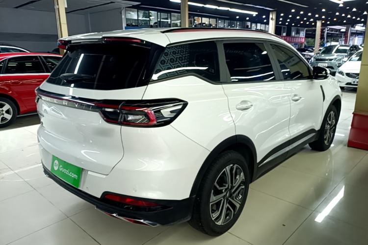 Used Chery Tiggo 7 PLUS 2023 Facelift 1.6 TGDI DCT Luxury Model Rear Right 45 Deg