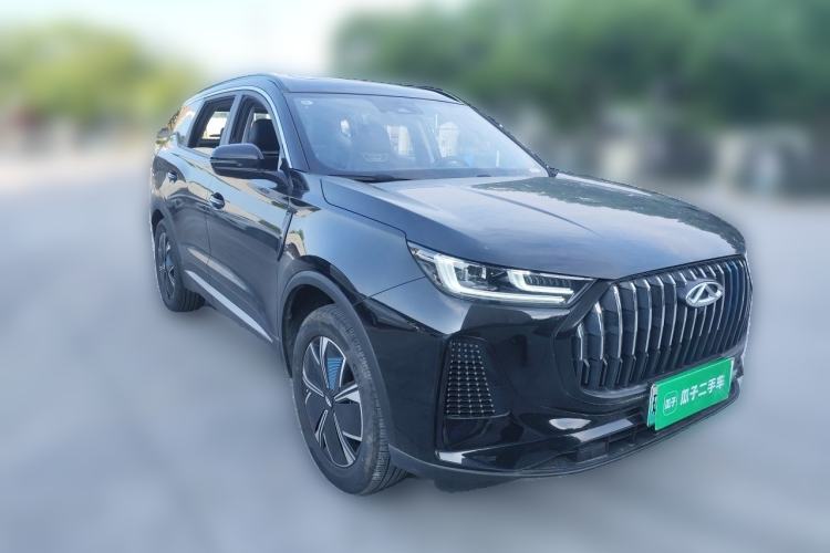 Used Chery Tiggo 7 PLUS New Energy 2023 Champion Edition 1.5T 100KM Speedy Version Front Right 45 Deg