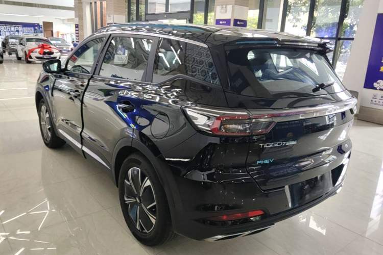 Used Chery Tiggo 7 PLUS New Energy 2023 Champion Edition 1.5T 100KM Speedy Version Rear Left 45 Deg