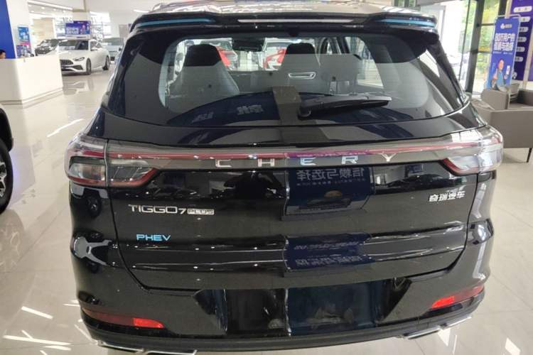 Used Chery Tiggo 7 PLUS New Energy 2023 Champion Edition 1.5T 100KM Speedy Version Rear