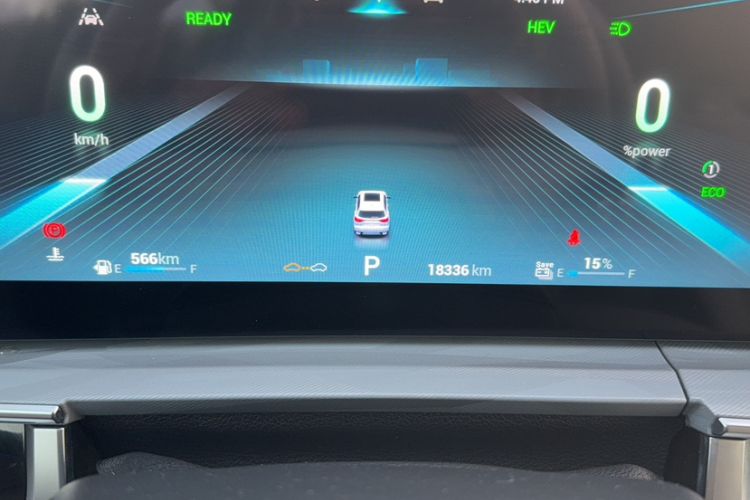 Used Chery Tiggo 7 PLUS New Energy 2023 1.5T Zhiyuan Trim Odometer Close Up