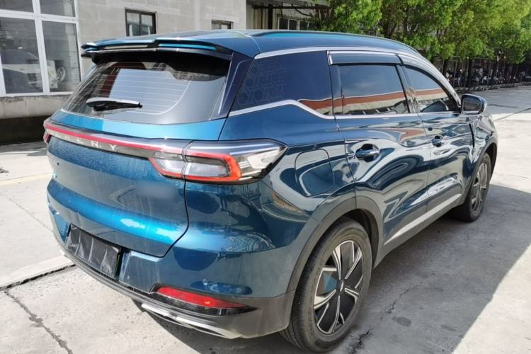 Used Chery Tiggo 7 PLUS New Energy 2023 Champion Edition 1.5T 100KM Speedy Version Rear Right 45 Deg