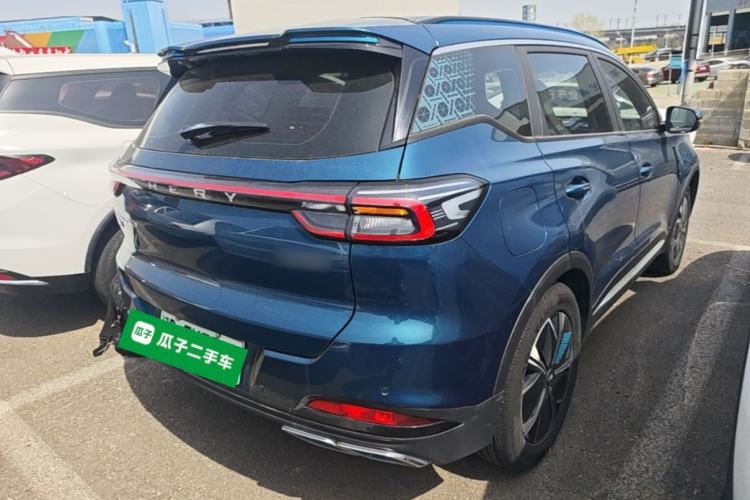 Used Chery Tiggo 7 PLUS New Energy 2023 1.5T ZhiShang Trim Rear Right 45 Deg
