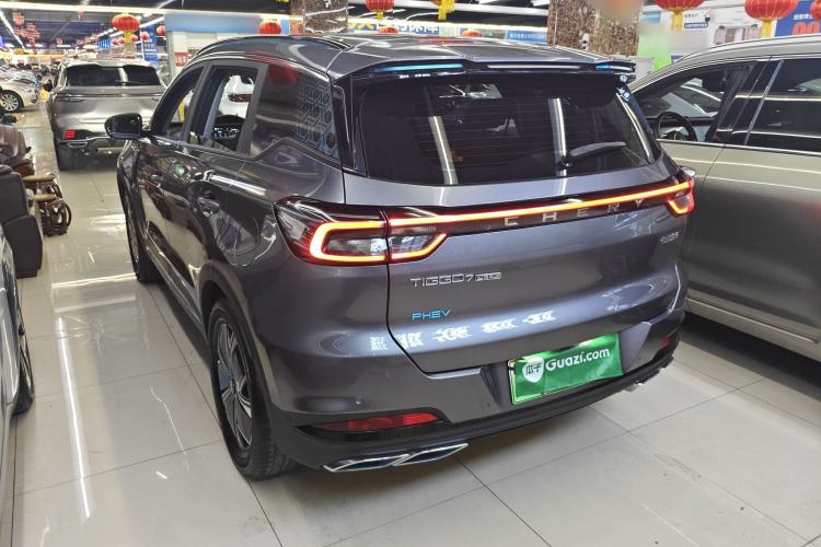 Used Chery Tiggo 7 PLUS New Energy 2023 Champion Edition 1.5T 100KM Speedy Version Rear Left 45 Deg
