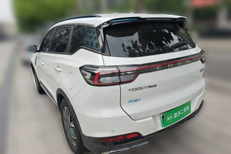 Used Chery Tiggo 7 PLUS New Energy 2023 Champion Edition 1.5T 100KM Speedy Version Rear Left 45 Deg