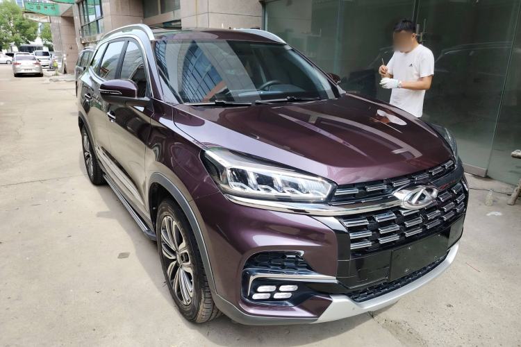 Used Chery Tiggo 8 2019 1.6 TGDI Automatic Elite Model Front Right 45 Deg