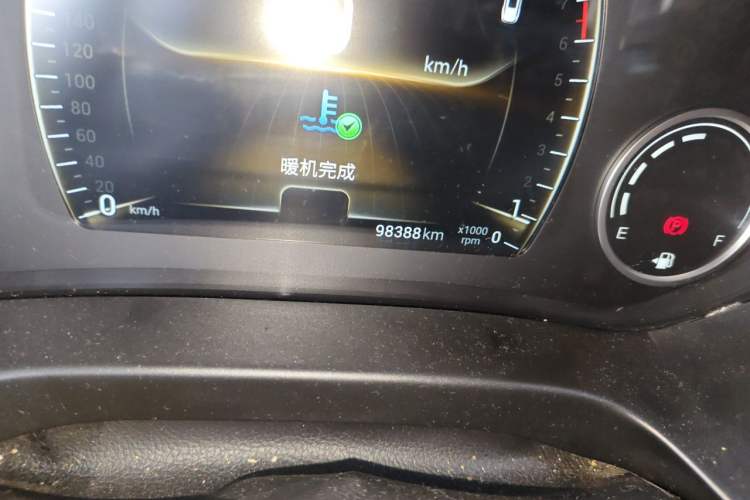 Used Chery Tiggo 8 2018 1.5 TCI Manual Luxury 5-Seater Odometer Close Up