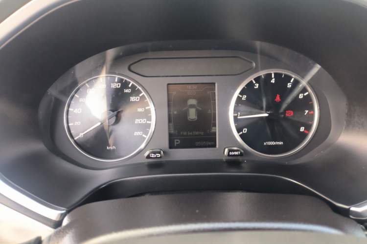 Used Chery Tiggo 8 2018 1.5 TCI Automatic Exclusive Edition 5-seater Instrument Cluster