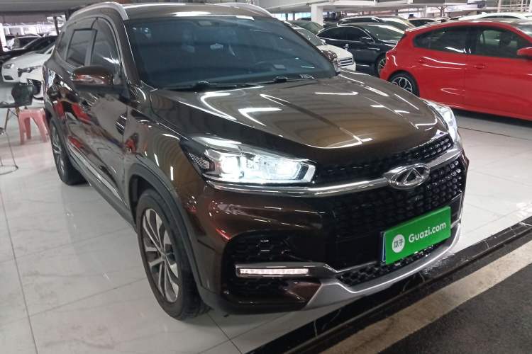 Used Chery Tiggo 8 2018 1.5 TCI Manual Luxury 5-Seater Front Right 45 Deg