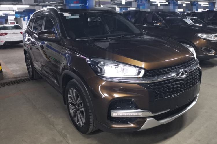 Used Chery Tiggo 8 2018 1.5 TCI Automatic Luxury 7-Seater Front Right 45 Deg