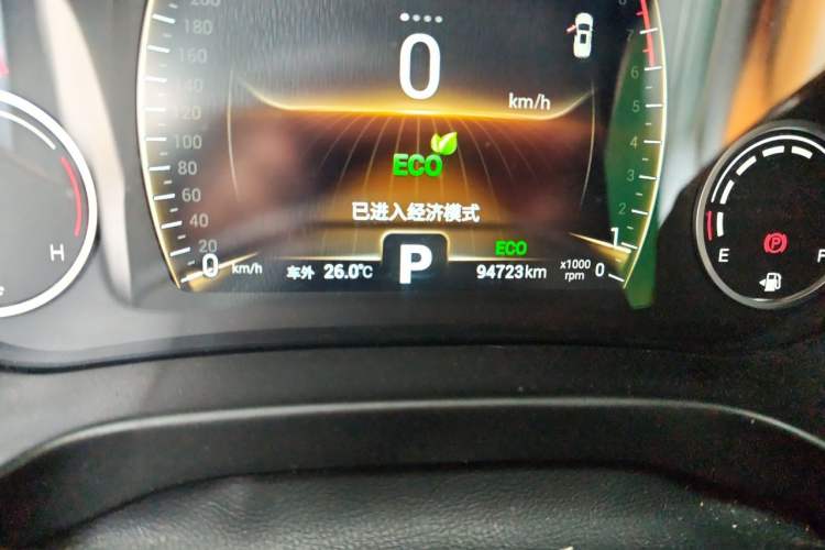 Used Chery Tiggo 8 2018 1.5 TCI Automatic Prestige 5-Seater Odometer Close Up