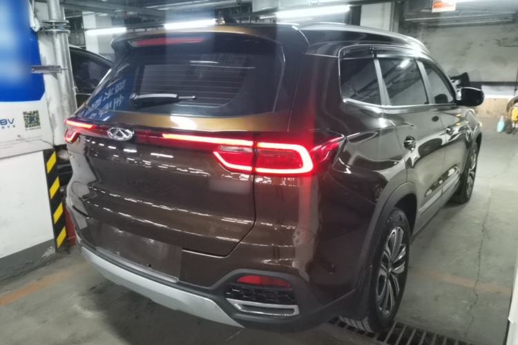 Used Chery Tiggo 8 2018 1.5 TCI Automatic Luxury 7-Seater Rear Right 45 Deg